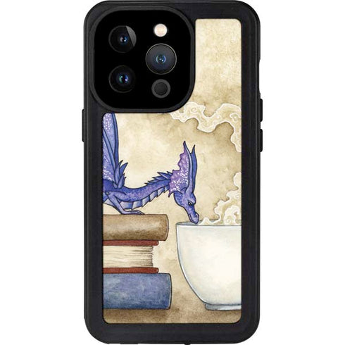 Whats in Here Coffee Dragon by Amy Brown iPhone 15 Pro Waterproof Case